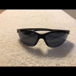 Black Wrap style sunglasses